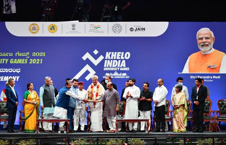 Khelo India University Games 2021 kick off with a glitzy opening ceremony