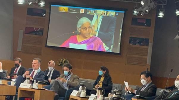 Finance Minister Smt. Nirmala Sitharaman attends FATF Ministerial Meeting in Washington D.C.
