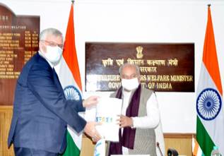 India-Israel agree to further enhance cooperation in the agricultural sector