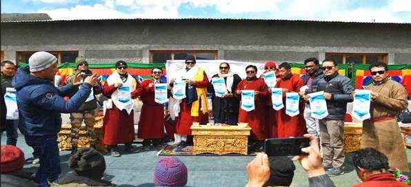 Union Minister Parshottam Rupala visits Leh (Ladakh) with a view to