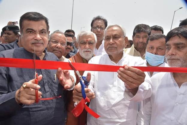 Shri Nitin Gadkari inaugurates and lays foundation stones of 15 National Highway projects in Bihar with a total cost of Rs.13,585 crore