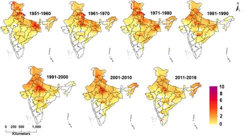 भारत में तीन नए हीटवेव हॉटस्पॉट के कारण बड़ी आबादी पर बड़ा खतरा मंडरा रहा है 2
