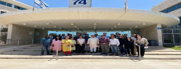 Visit of Indian Delegation led by Union Minister of Agriculture & Farmers Welfare to Agriculture Research Organization (ARO), Volcani Institute, Israel