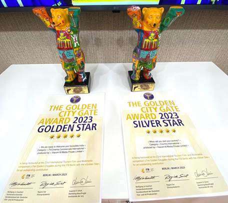 India Bags Golden & Silver Star at ITB, Berlin 2023