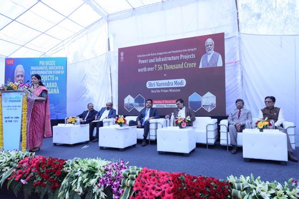 Prime Minister dedicates to nation and lays foundation stone for multiple power projects across the country