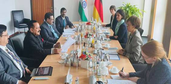 India and Germany agree to work together with focus on Artificial Intelligence (AI) Start-Ups as well as 'AI' research and its application in Sustainability and Health care