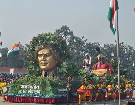 जनजातीय कार्य मंत्रालय ने गणतंत्र दिवस परेड 2025 में सर्वश्रेष्ठ झाँकी का पुरस्कार जीता