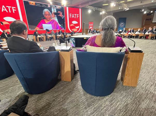 Finance Minister Smt. Nirmala Sitharaman attends FATF Ministerial Meeting in Washington D.C.