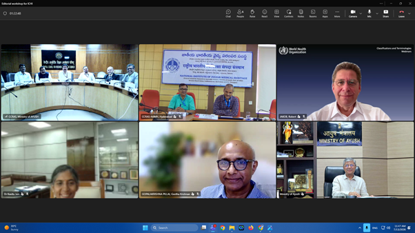 A screenshot of a video conferenceDescription automatically generated