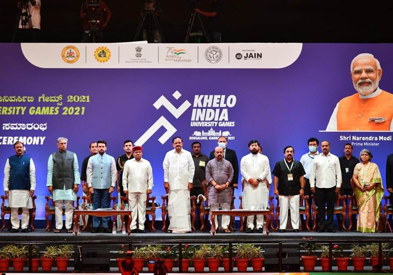 Khelo India University Games 2021 kick off with a glitzy opening ceremony