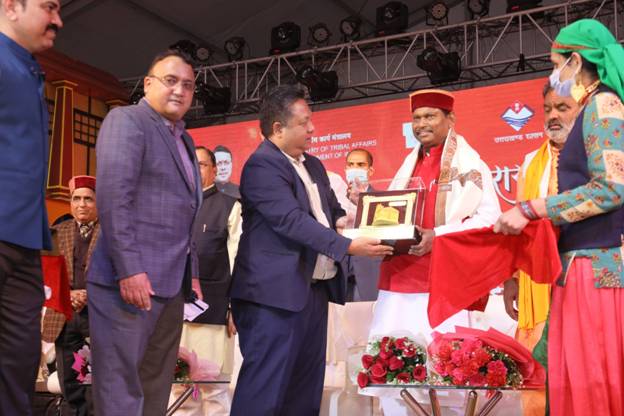 Arjun Munda inaugurates the Uttarakhand Tribal Festivalas part of Azadi ka Amrit Mahotsav and Uttarakhand Foundation Week 2