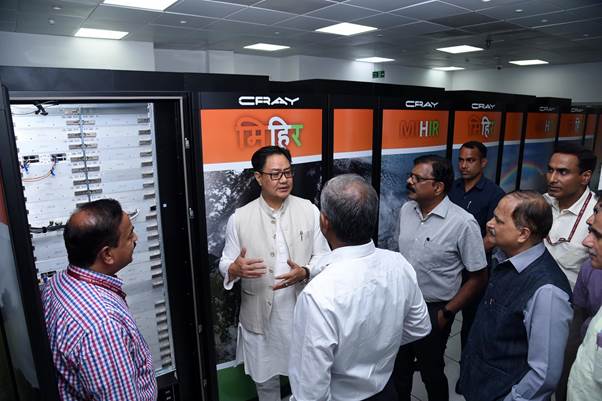 किरेन रीजीजू ने कहा, भारत जल्द ही अपना सबसे तेज सुपरकंप्यूटर हासिल कर लेगा