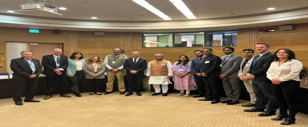 Union Agriculture and Farmers welfare Minister of India meets with Agriculture and Rural Development Minister of Israel at Jerusalem