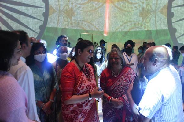 Union Minister of Women and Child Development, Smt. Smriti Zubin Irani inaugurates ten-day mega ‘Red Fort Festival – Bharat Bhagya Vidhata’