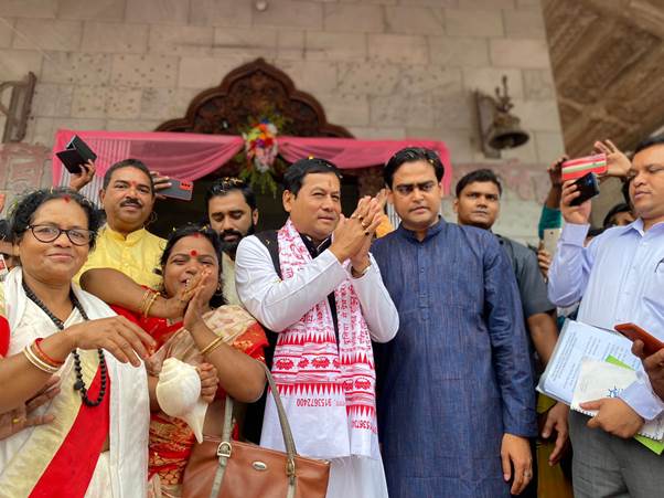 Shri Sarbananda Sonowal visits ‘Matua Dharma Maha Mela’ in West Bengal