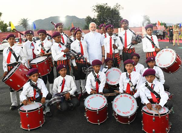 Tribal children’s musical band to perform in front of PM in Kevadia on Oct 31