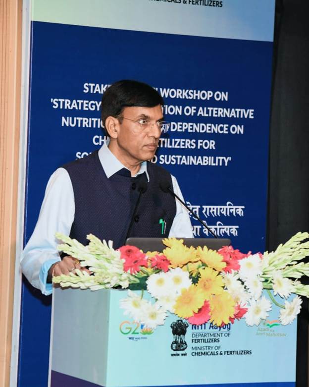 Dr. Mansukh Mandaviya chairs Stakeholder Workshop