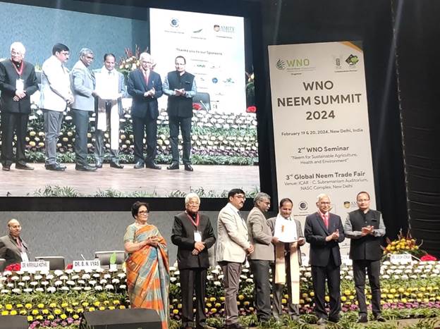 Neem Summit & Global Neem Trade fair is being organized by collaboration with lCAR-Central Agroforestry Research Institute, Jhansi in New Delhi on 19-20 February 2024