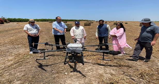 Indian delegation led by Union Agriculture Minister visits Agriculture Research Organisation (ARO), Volcani Institute, ALTA Precision Agriculture Co. Ltd. and Be’er Milka Farm at Israel