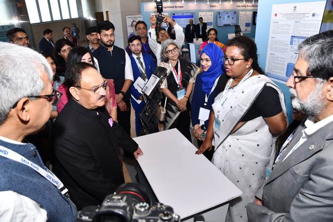 Shri J.P. Nadda at the Inauguration