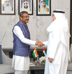 A person and person shaking hands