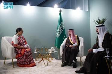 Union Minister for WCD and Minority Affairs, Smt. Smriti Zubin Irani and MoS for External Affairs and Parliamentary Affairs, Shri V. Muraleedharan attend inaugural session of Hajj and Umrah Conference at Jeddah, KSA