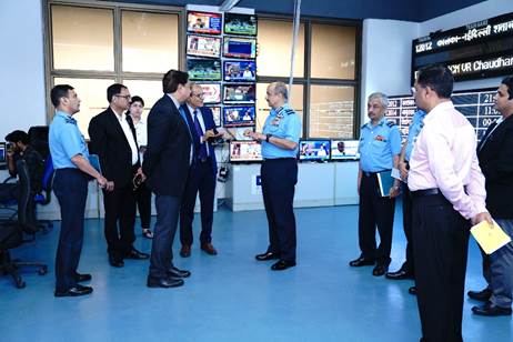C-DOT showcased indigenously developed advanced security solution and other ongoing technology programs to visiting IAF Chief