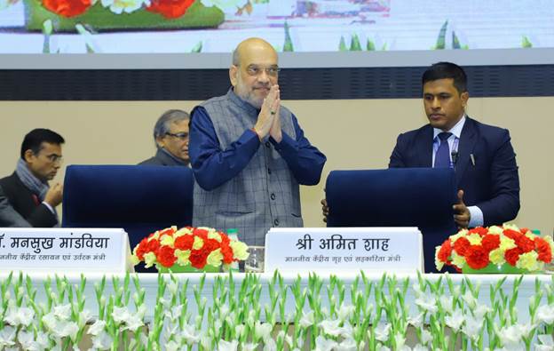 Union Home Minister and Minister of Cooperation Shri Amit Shah addressed the program of ‘Distributing Store Codes for Operation of Pradhan Mantri Bharatiya Jan Aushadhi Kendra to PACS of 5 States’ in New Delhi today