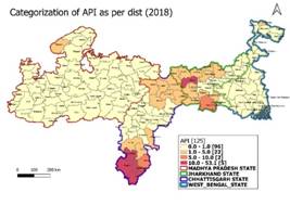 India has sustained Annual Parasitic Incidence (API) of less than one since 2012 5