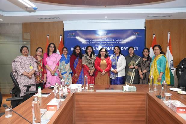 DEPARTMENT OF ADMINISTRATIVE REFORMS AND PUBLIC GRIEVANCES CELEBRATED INTERNATIONAL WOMEN’S DAY 2024