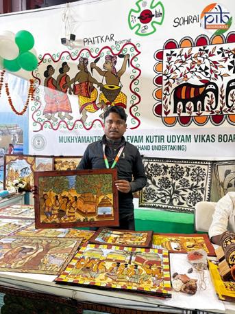 A group of paintings on a tableAI-generated content may be incorrect.