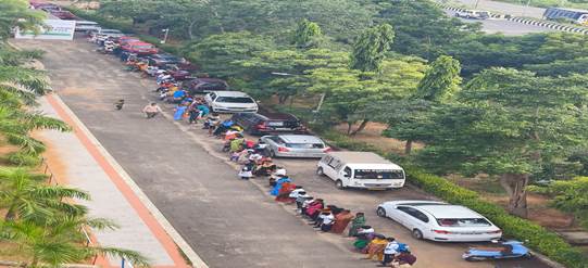 As part of the observance of Swachhata Hi Seva from 15th Sep - 2nd Oct 2023, NIEPMD organized Human Chain formation by Staff, HRD students, PwDs and Parents of PwDs