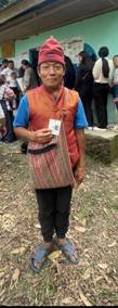 Glimpses of voting in Mangan District, Sikkim on 19/04/2024