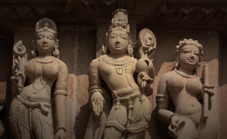 ancient india statues